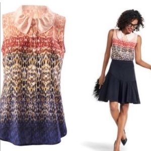 Cabi Love Blouse, sleeveless, ruffle collar, excellent condition ❤️❤️